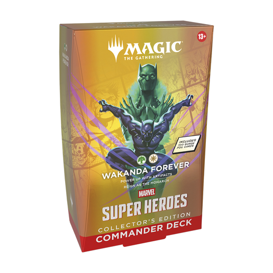 Magic: The Gathering - Marvel Super Heroes - Collector Commander Deck - Wakanda Forever
