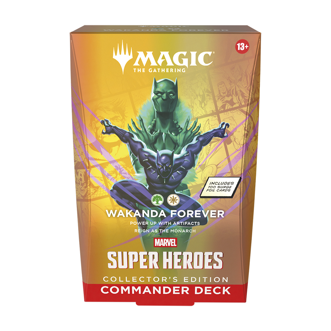 Magic: The Gathering - Marvel Super Heroes - Collector Commander Deck - Wakanda Forever