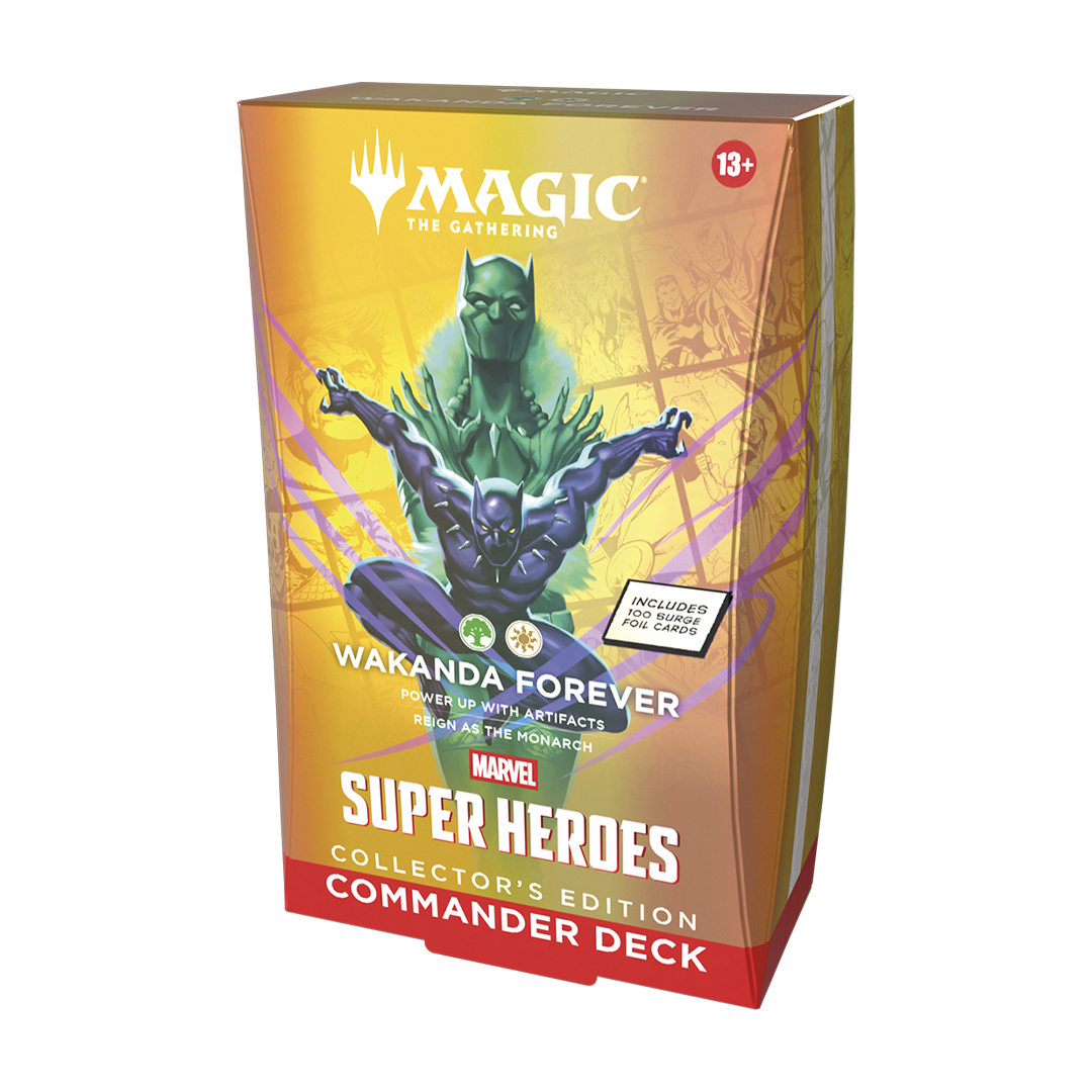 Magic: The Gathering - Marvel Super Heroes - Collector Commander Deck - Wakanda Forever