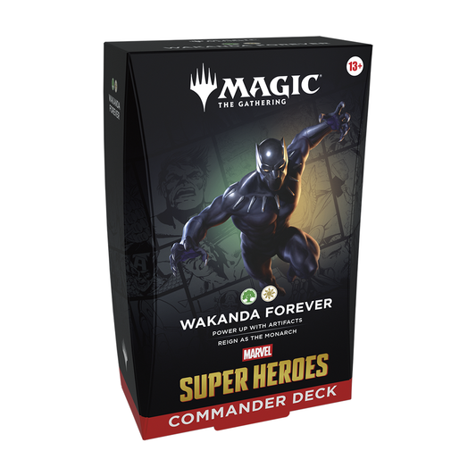 Magic: The Gathering - Marvel Super Heroes - Commander Deck - Wakanda Forever