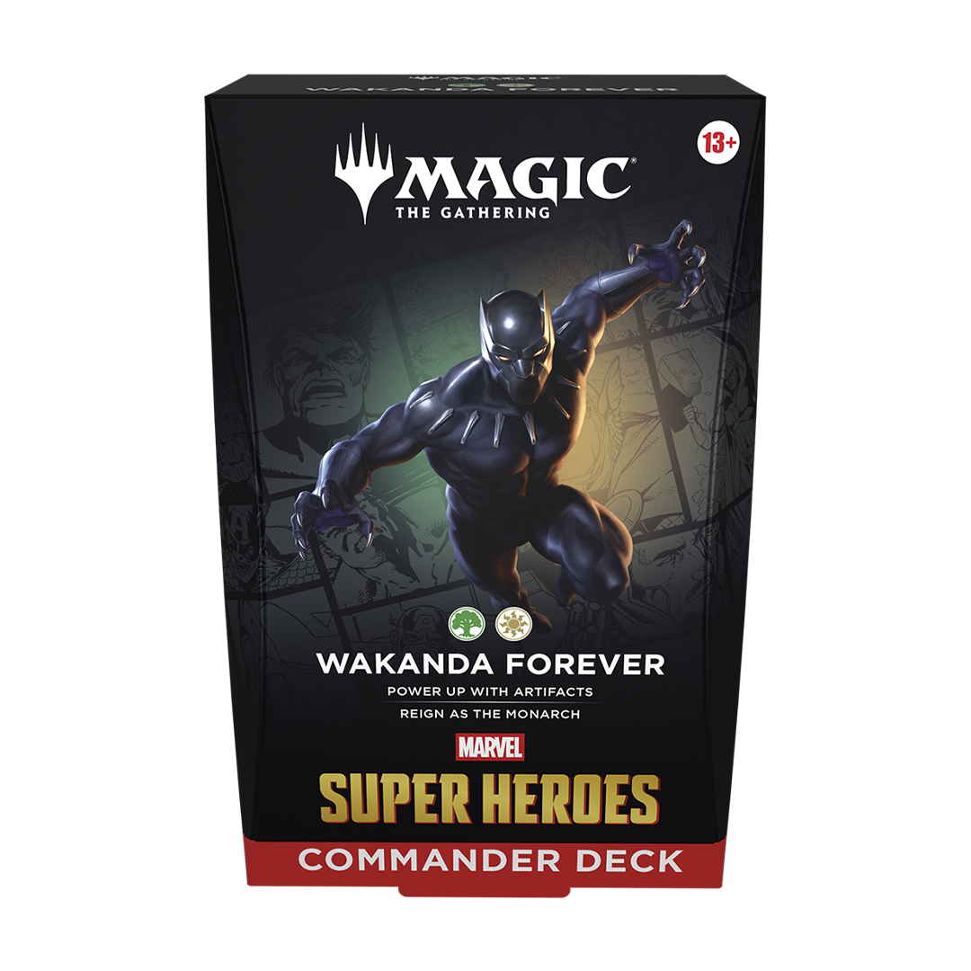 Magic: The Gathering - Marvel Super Heroes - Commander Deck - Wakanda Forever