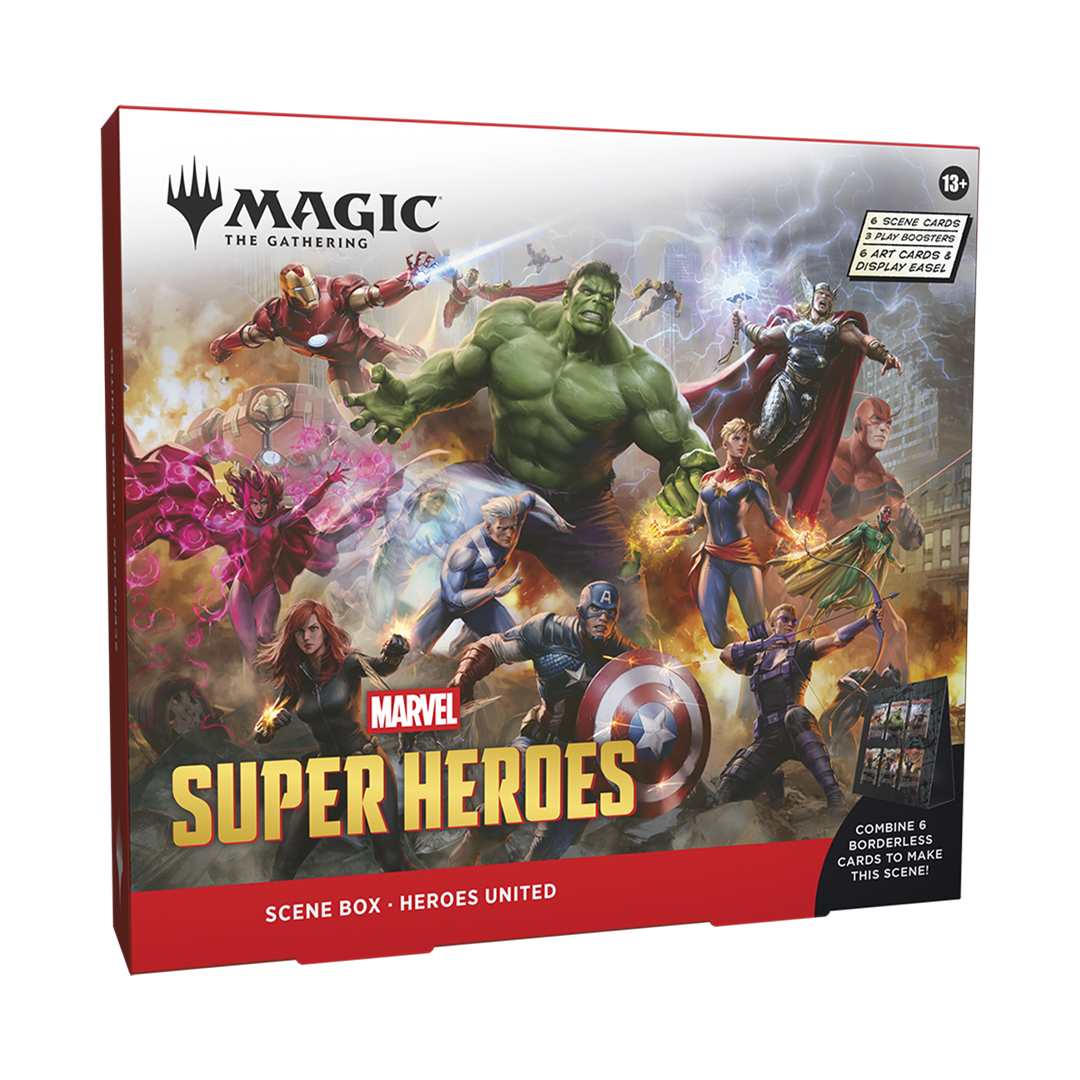 Magic: The Gathering - Marvel Super Heroes - Scene Box - Heroes United