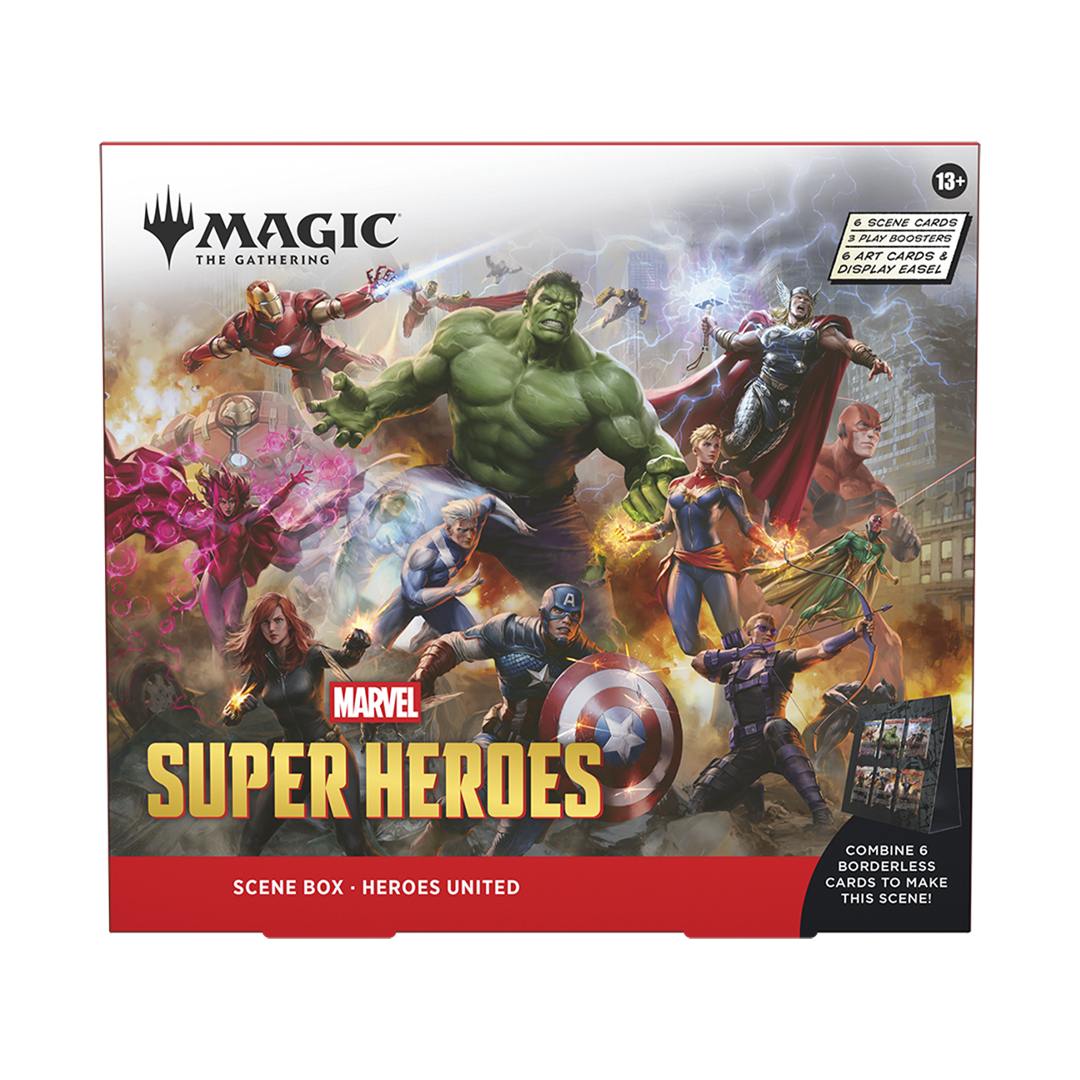 Magic: The Gathering - Marvel Super Heroes - Scene Box - Heroes United
