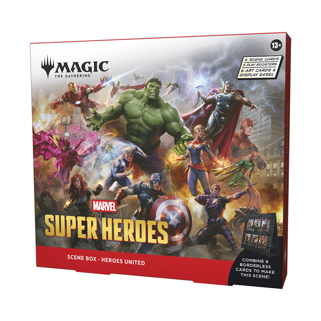 Magic: The Gathering - Marvel Super Heroes - Scene Box - Heroes United