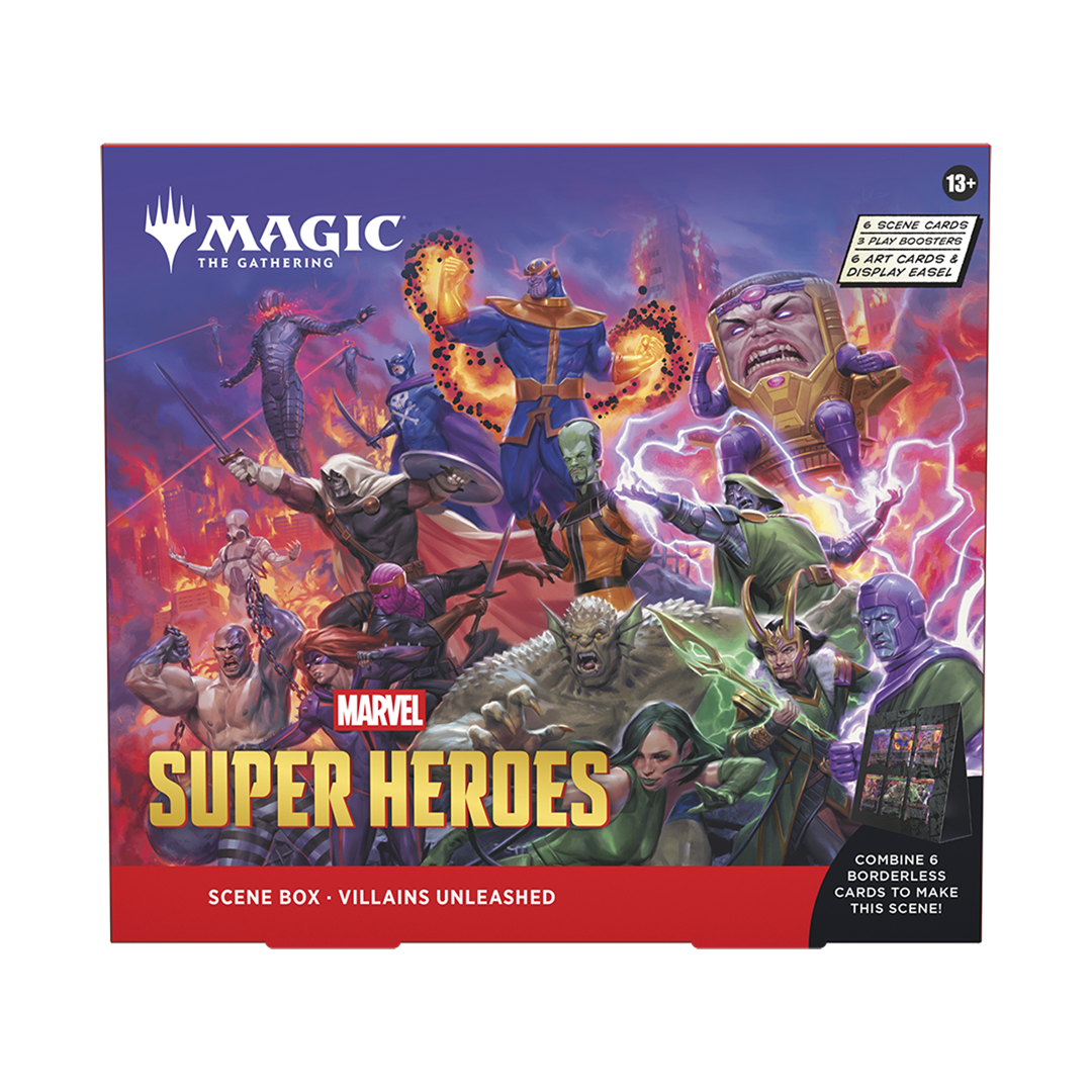 Magic: The Gathering - Marvel Super Heroes - Scene Box - Villains Unleashed