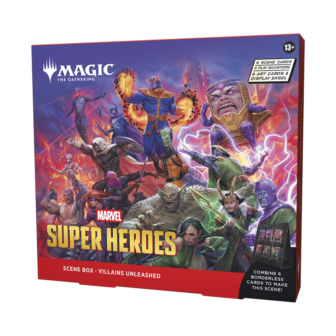 Magic: The Gathering - Marvel Super Heroes - Scene Box - Villains Unleashed