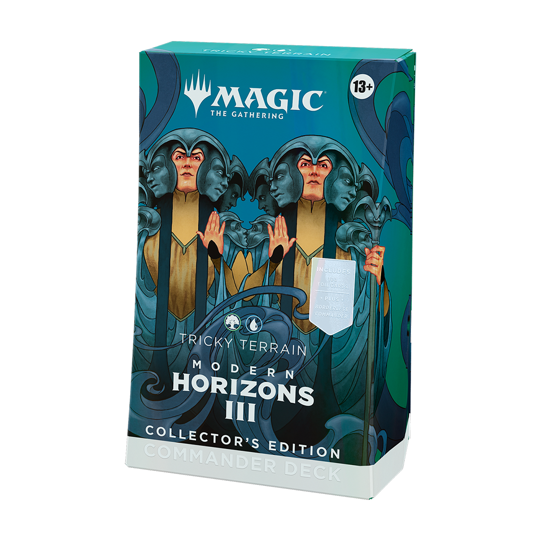 Magic: The Gathering - Modern Horizons 3 - Collector Commander Deck - Tricky Terrain