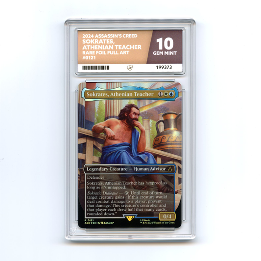Sokrates, Athenian Teacher - Assassin's Creed - Borderless Foil - 121