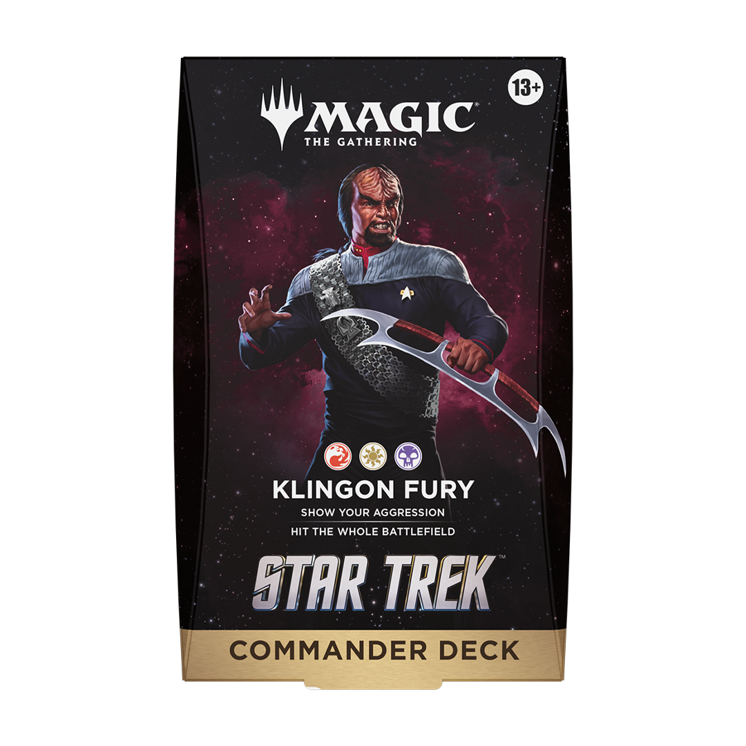 Magic: The Gathering - Star Trek - Commander Deck - Klingon Fury