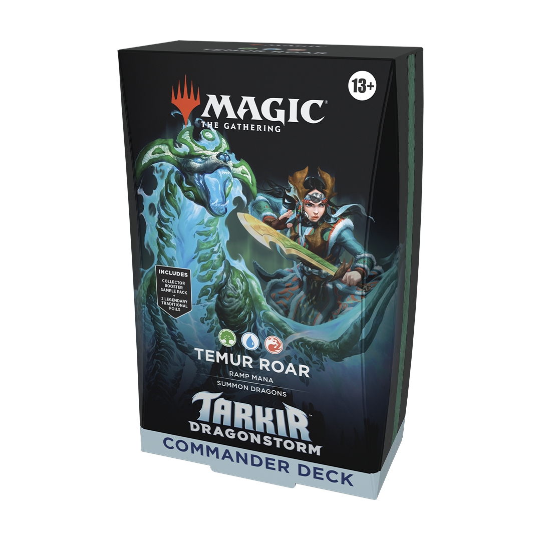 Magic: The Gathering - Tarkir: Dragonstorm - Commander Deck - Temur Roar