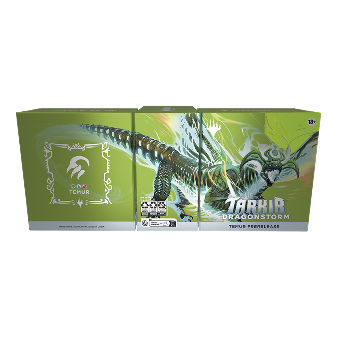 Magic: The Gathering - Tarkir: Dragonstorm - Prerelease Kit - Temur