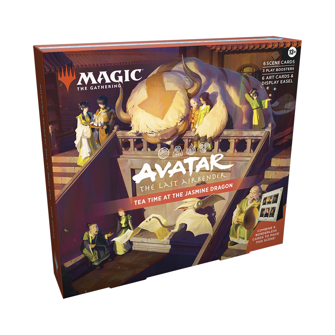 Magic: The Gathering - Universes Beyond - Avatar: The Last Airbender - Scene Box - Tea Time at The Jasmine Dragon