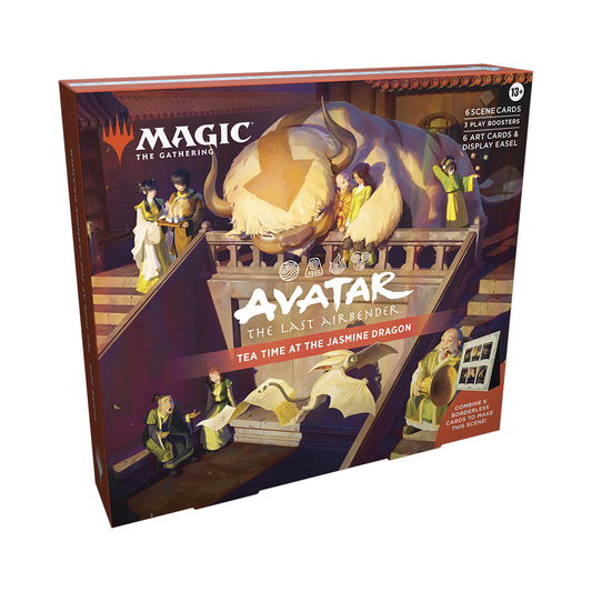 Magic: The Gathering - Universes Beyond - Avatar: The Last Airbender - Scene Box - Tea Time at The Jasmine Dragon