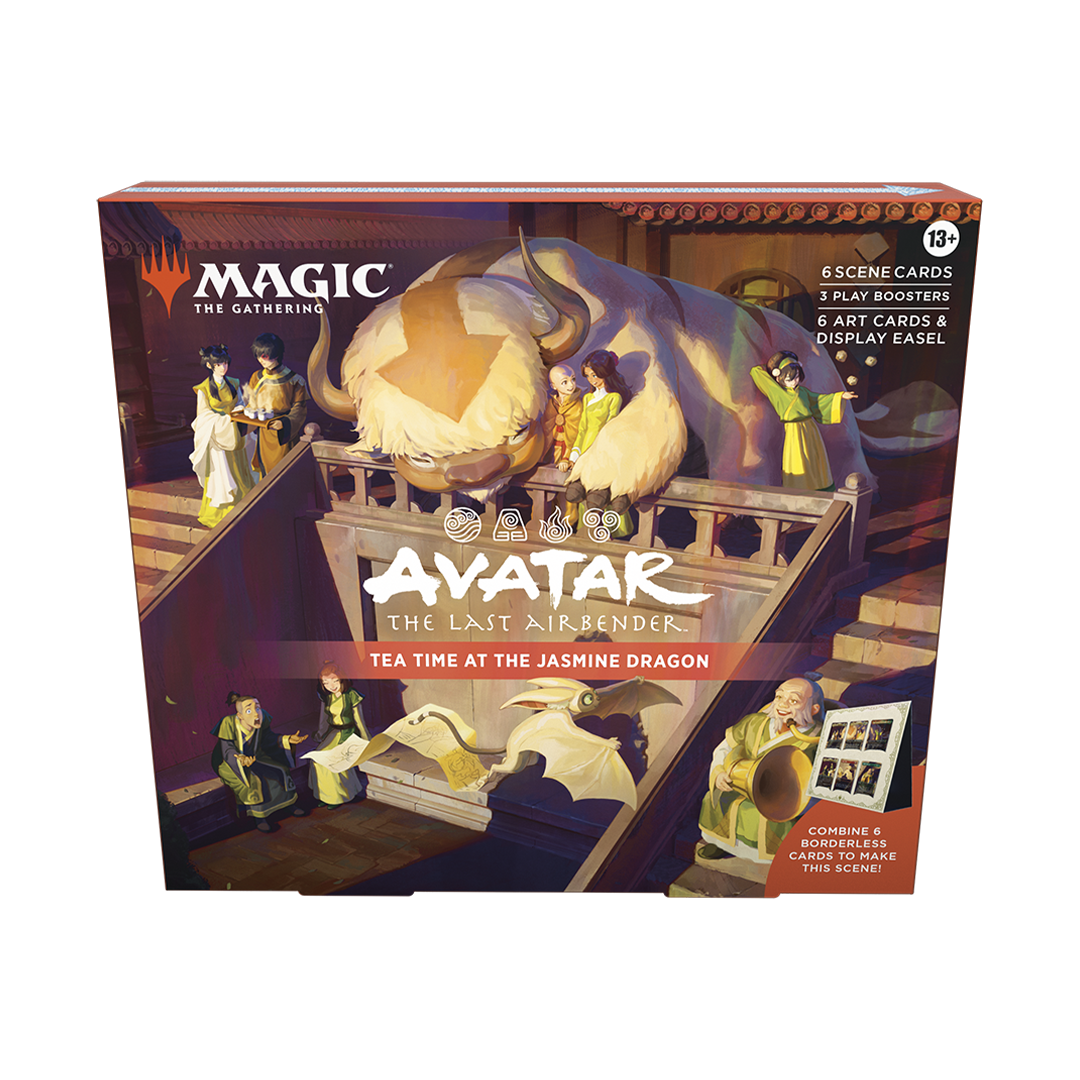 Magic: The Gathering - Universes Beyond - Avatar: The Last Airbender - Scene Box - Tea Time at The Jasmine Dragon