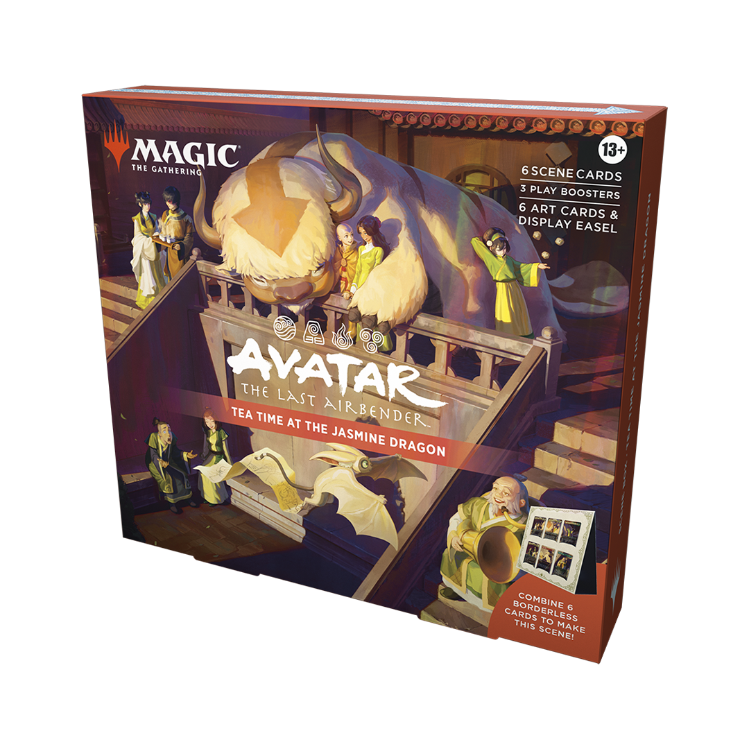 Magic: The Gathering - Universes Beyond - Avatar: The Last Airbender - Scene Box - Tea Time at The Jasmine Dragon