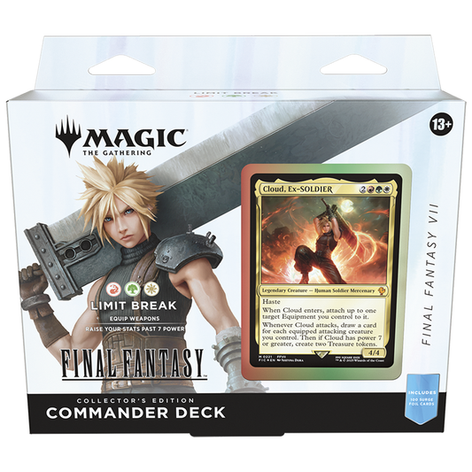 Magic: The Gathering - Universes Beyond - Final Fantasy - Collector Commander Deck - Cloud, Ex-Soldier