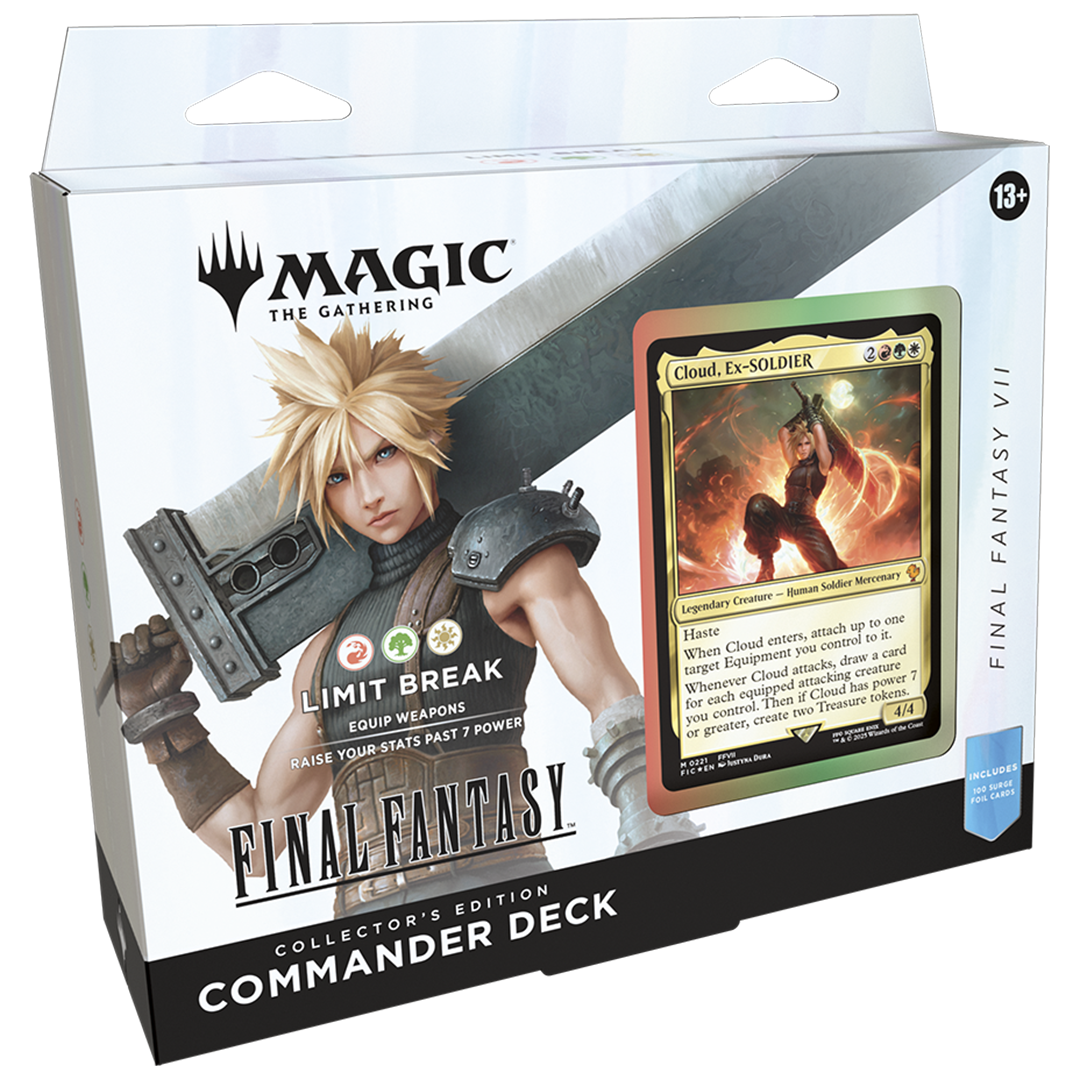 Magic: The Gathering - Universes Beyond - Final Fantasy - Collector Commander Deck - Cloud, Ex-Soldier