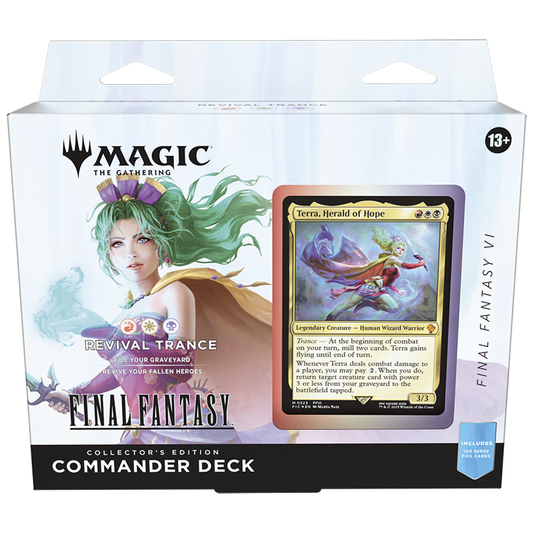 Magic: The Gathering - Universes Beyond - Final Fantasy - Collector Commander Deck - Terra, Herald of Hope