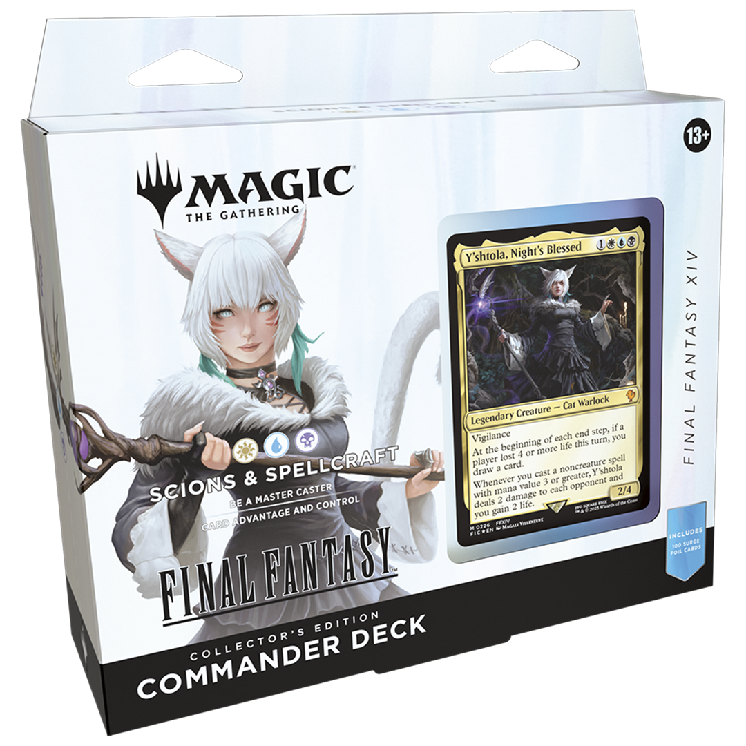 Magic: The Gathering - Universes Beyond - Final Fantasy - Collector Commander Deck - Y'shtola, Night's Blessed