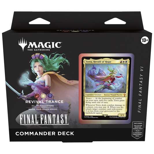 Magic: The Gathering - Universes Beyond - Final Fantasy - Commander Deck - Terra, Herald of Hope