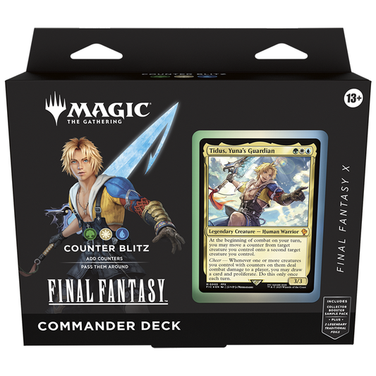 Magic: The Gathering - Universes Beyond - Final Fantasy - Commander Deck - Tidus, Yuna's Guardian