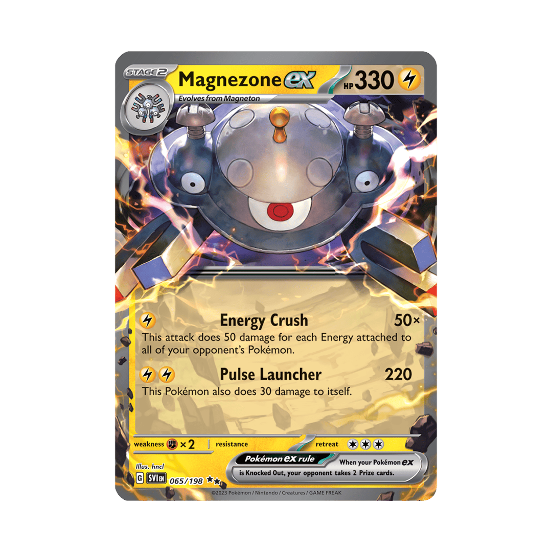 Magnezone ex - Scarlet & Violet - Base Set - Double Rare - 065/198