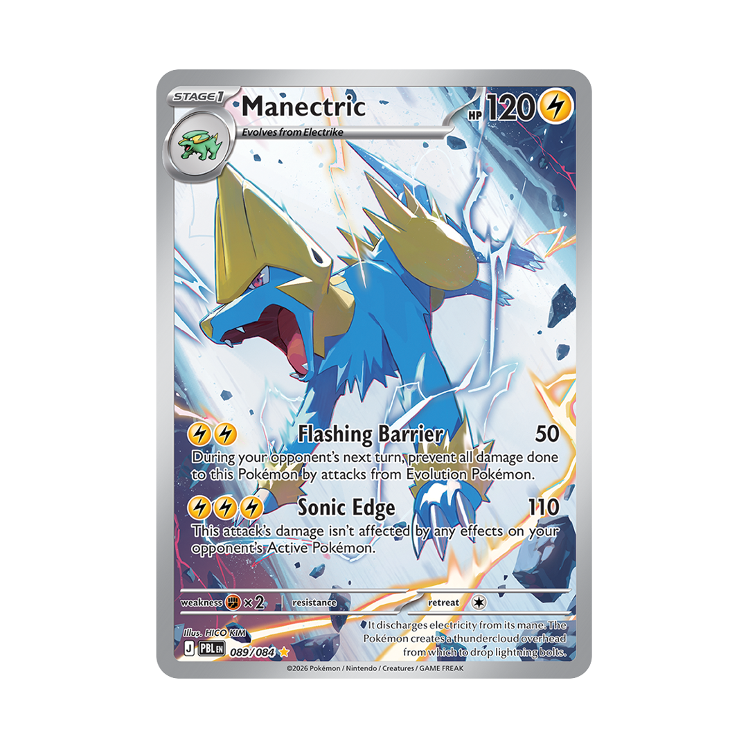 Manectric - Pitch Black - Illustration Rare - 089/084