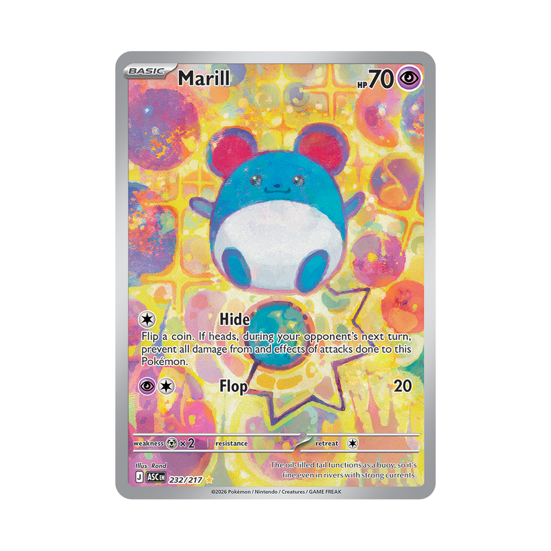 Marill - Ascended Heroes - Illustration Rare - 232/217