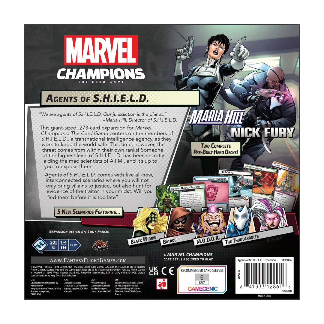 Marvel Champions: Agents of S.H.I.E.L.D Expansion