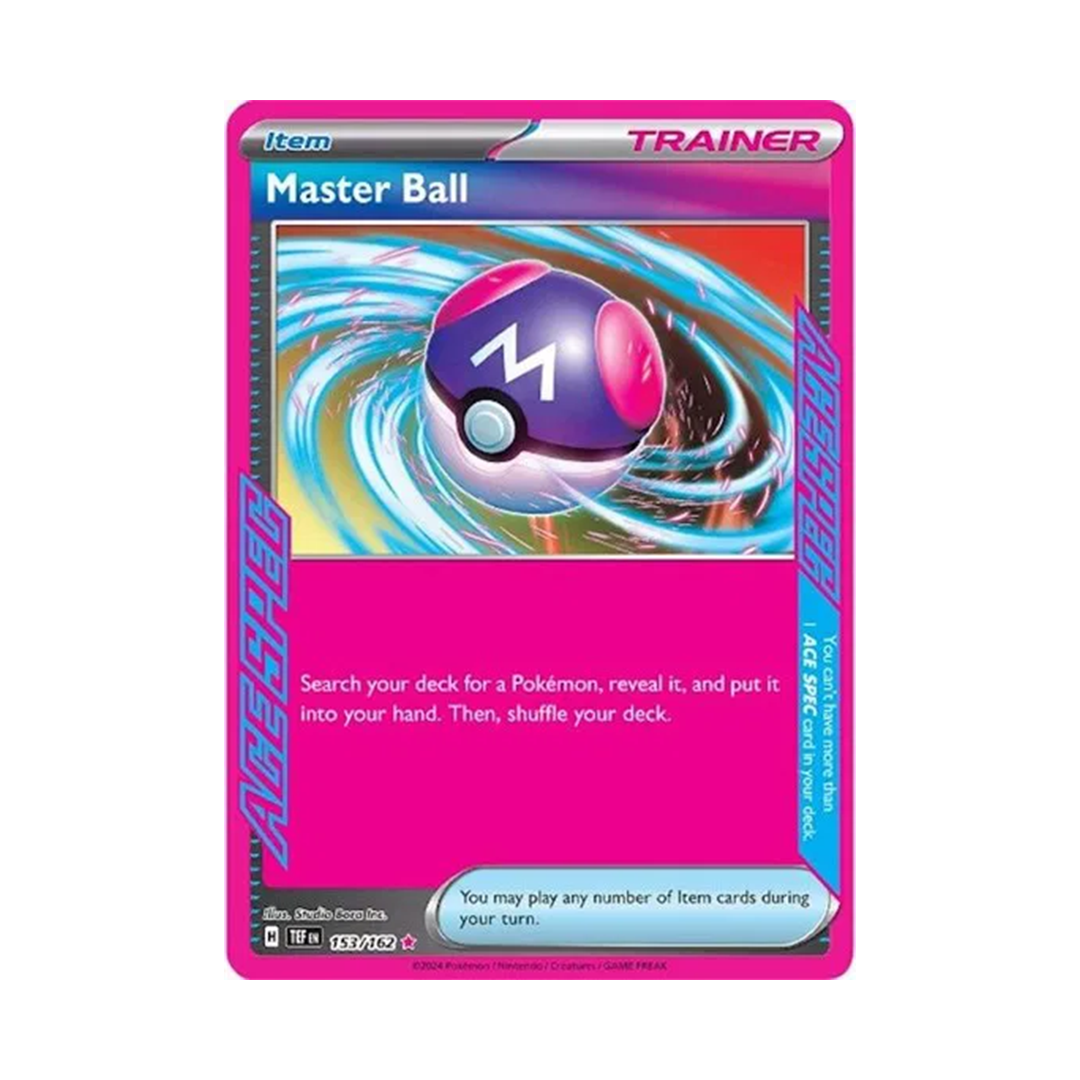 Master Ball - Temporal Forces - ACE SPEC Rare - 153/162