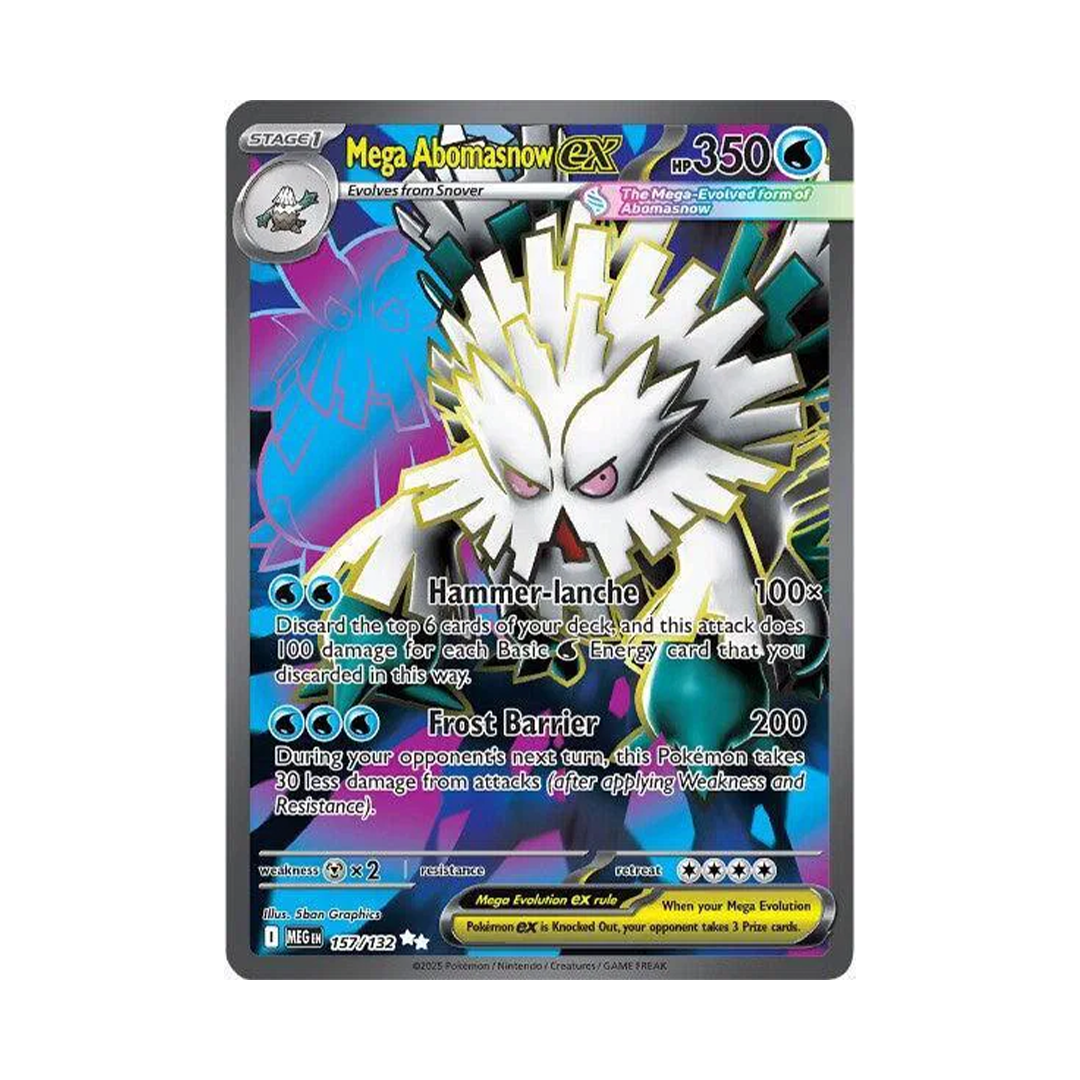 Mega Abomasnow ex - Mega Evolution - Ultra Rare - 157/132