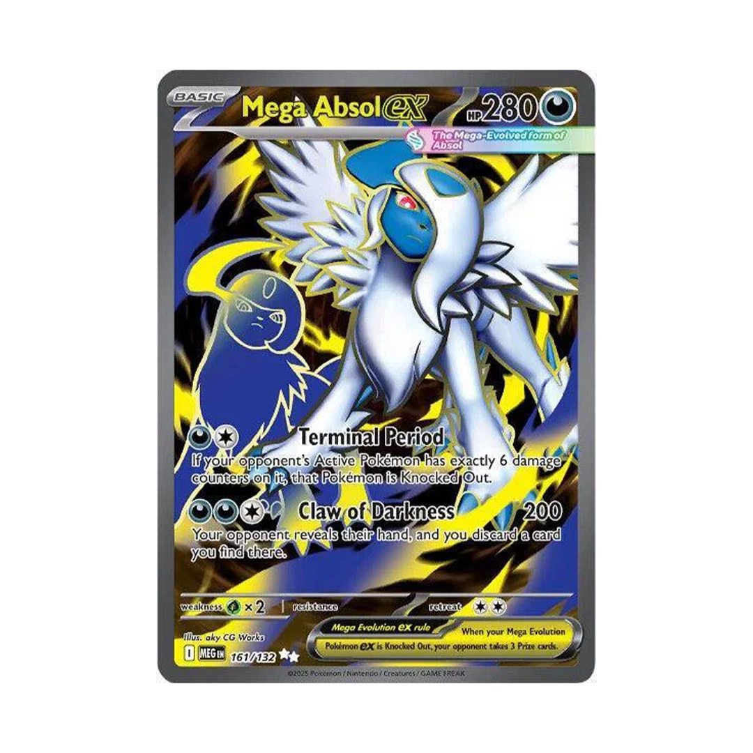 Mega Absol ex - Mega Evolution - Ultra Rare - 161/132