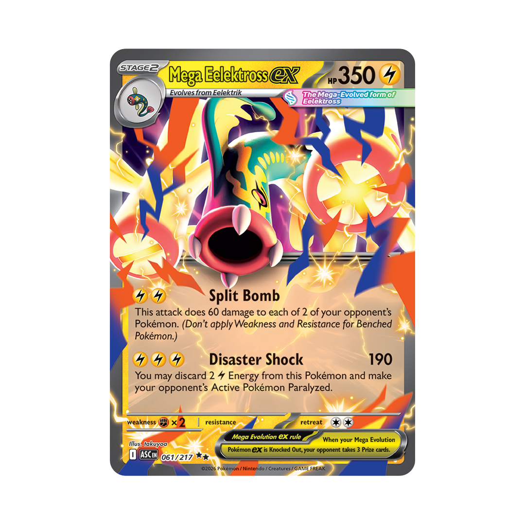 Mega Elektross ex - Ascended Heroes - Double Rare - 061/217