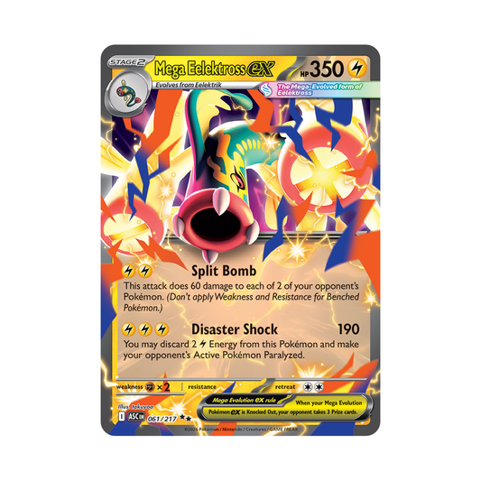Mega Elektross ex - Ascended Heroes - Double Rare - 061/217