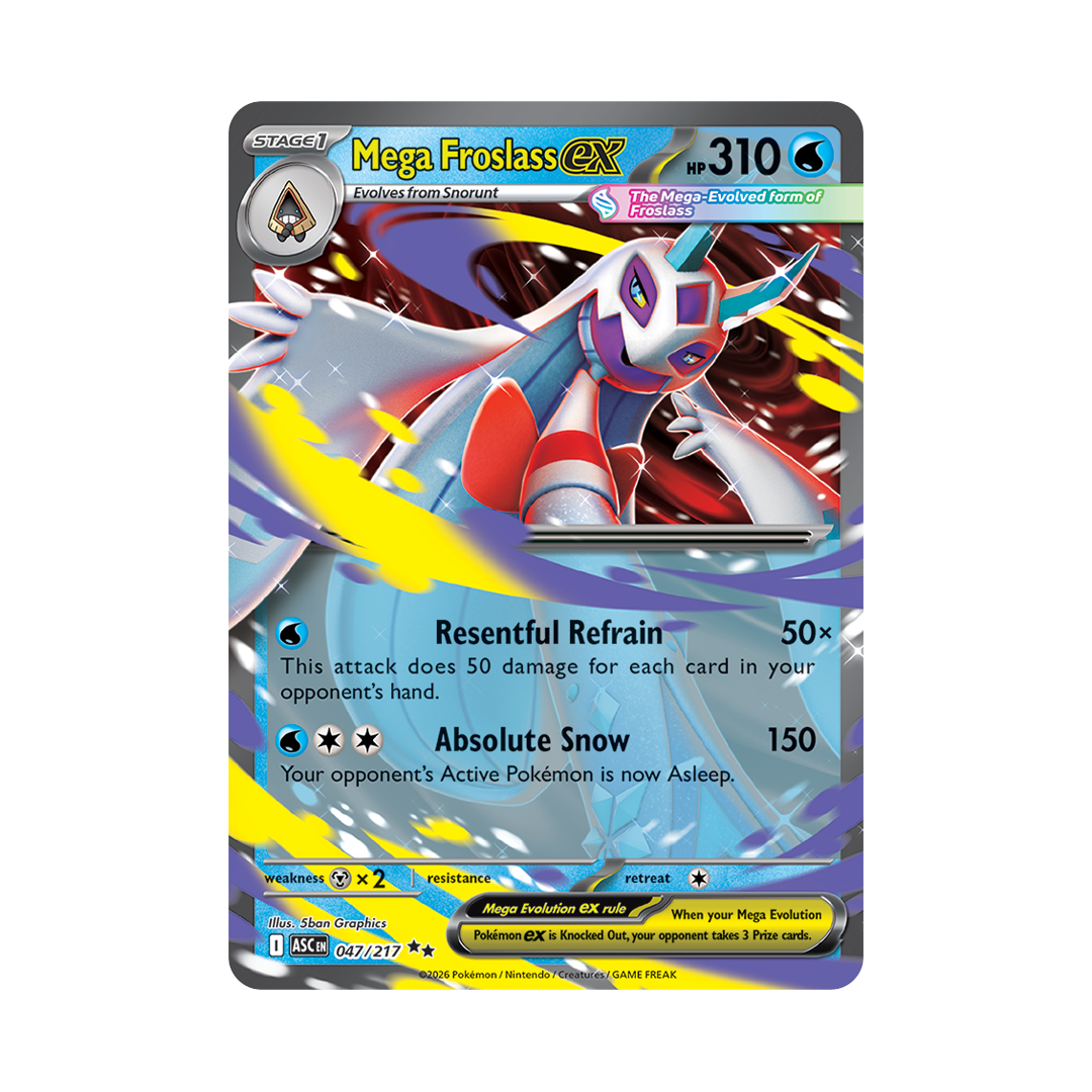 Mega Froslass ex - Ascended Heroes - Double Rare - 047/217