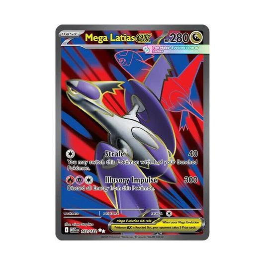 Mega Latias ex - Mega Evolution Base Set - Ultra Rare - 163/132