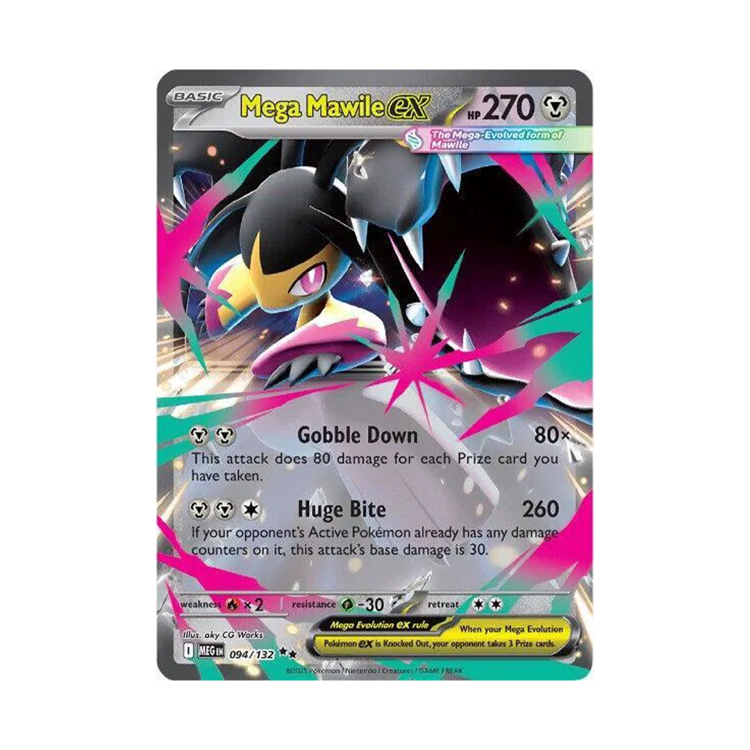 Mega Mawile ex - Mega Evolution - Double Rare - 094/132