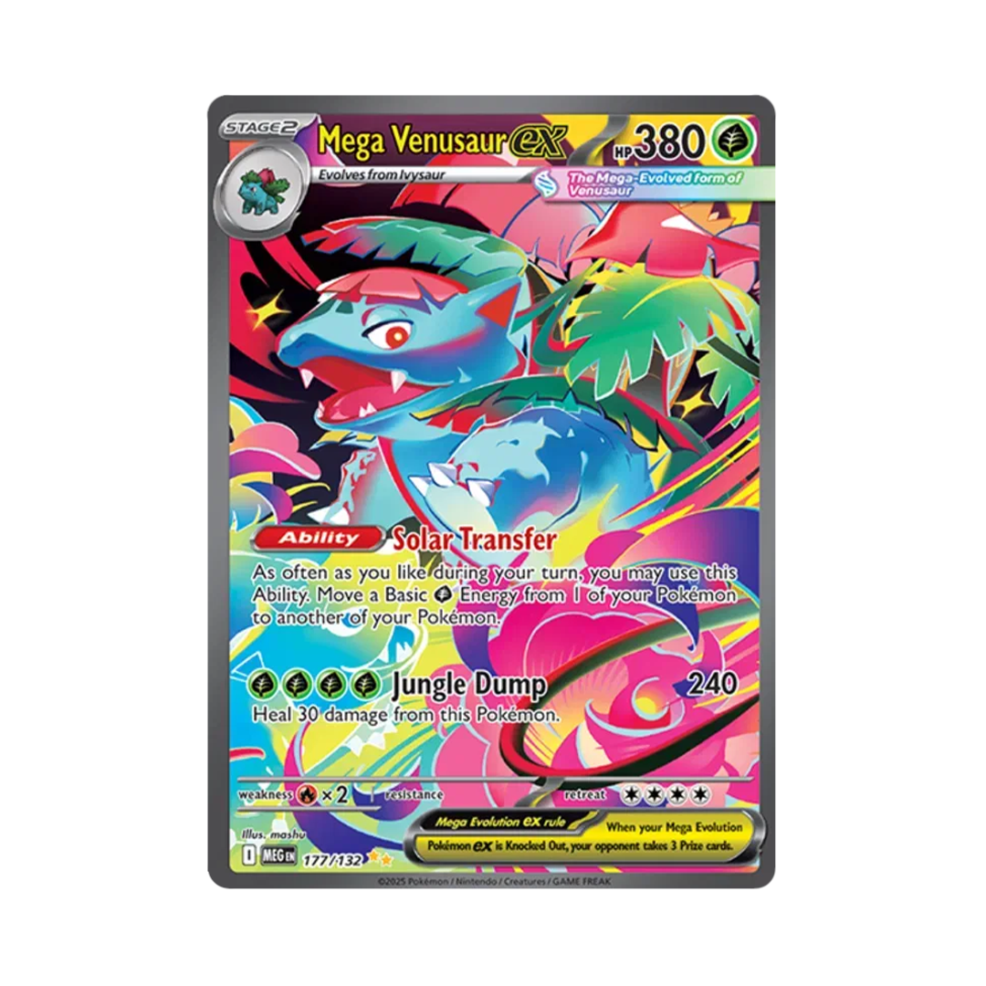Mega Venusaur ex - Mega Evolution - Special Illustration Rare - 177/132