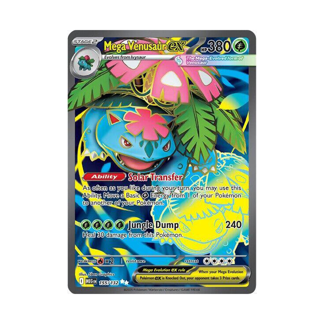 Mega Venusaur ex - Mega Evolution - Ultra Rare - 155/132