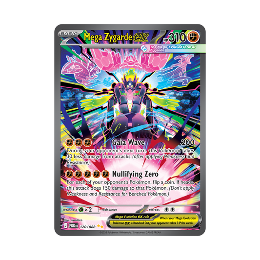 Mega Zygarde ex - Perfect Order - Special Illustration Rare - 120/088