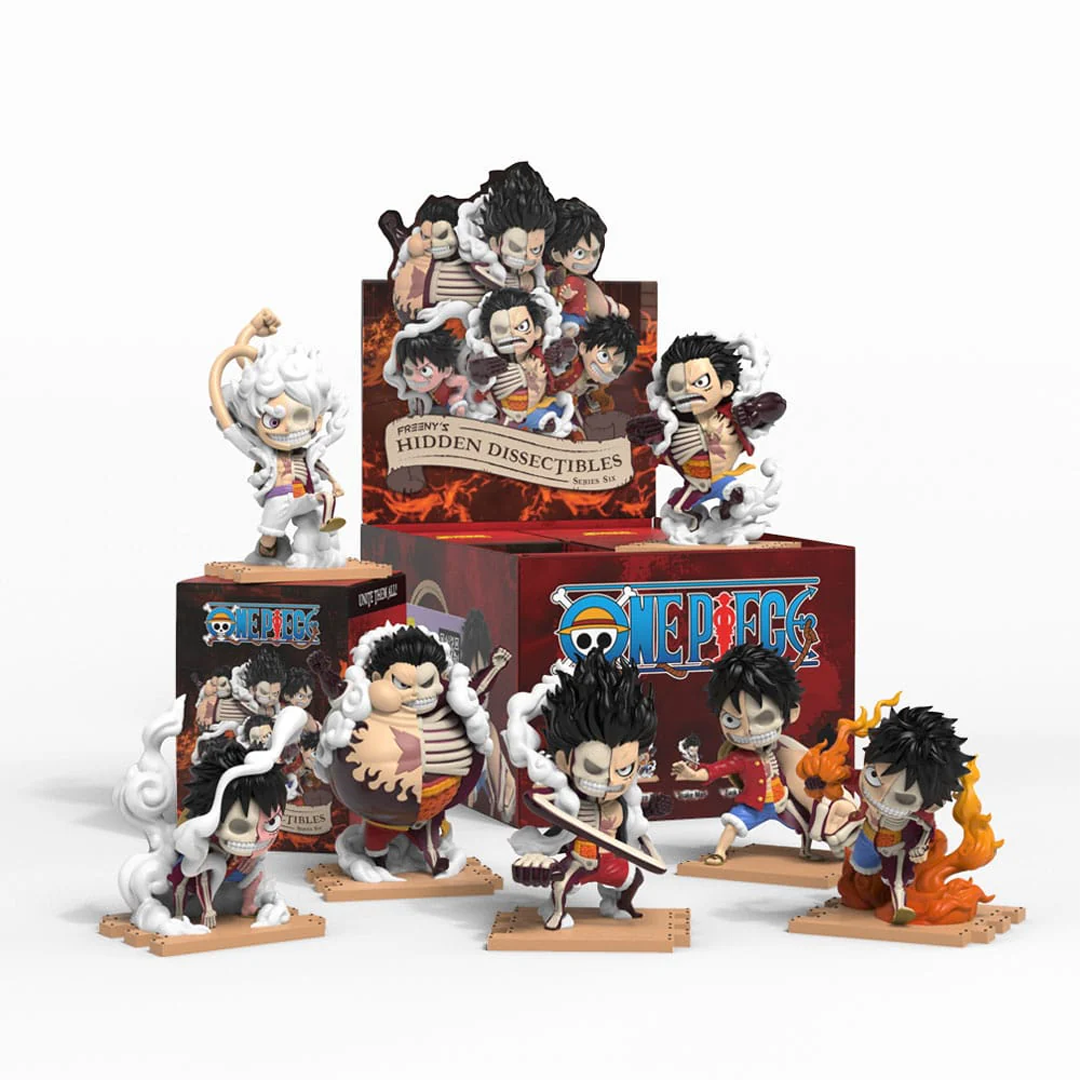 Mighty Jaxx - Freeny's Hidden Dissectibles Series 6 - One Piece (Luffy's Gears) - Blind Box
