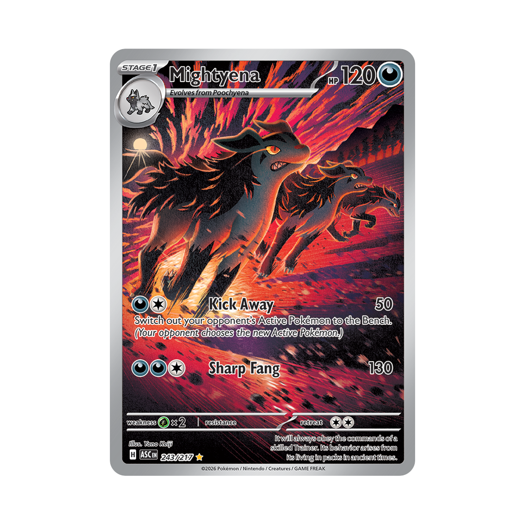 Mightyena - Ascended Heroes - Illustration Rare - 243/217