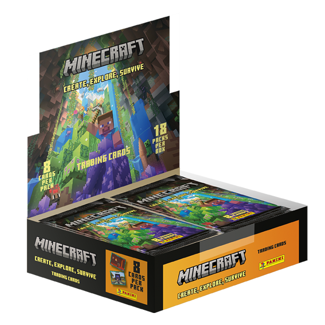 Minecraft 'Create, Explore, Survive' Trading Card Collection - Booster Box
