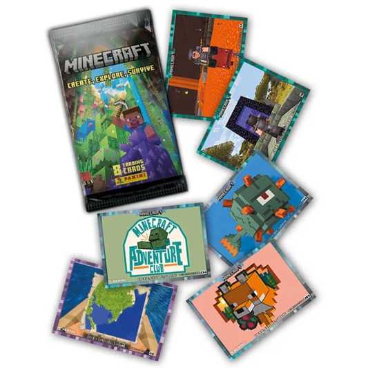 Minecraft 'Create, Explore, Survive' Trading Card Collection - Booster Pack