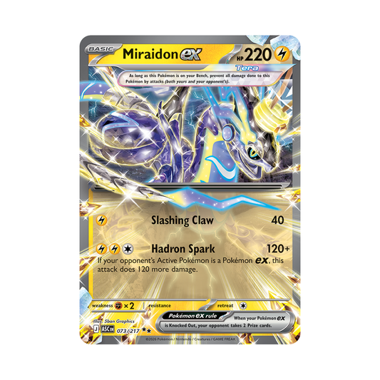 Miraidon ex - Ascended Heroes - Double Rare - 073/217
