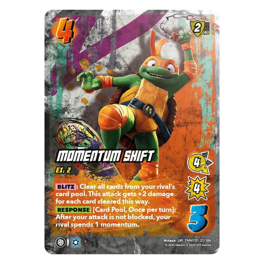 Momentum Shift - Teenage Mutant Ninja Turtles - Ultra Rare - 21/186