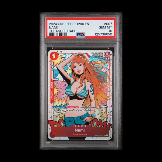 Nami (Alternate Art) - Wings of the Captain - TR - ST01-007 - PSA 10