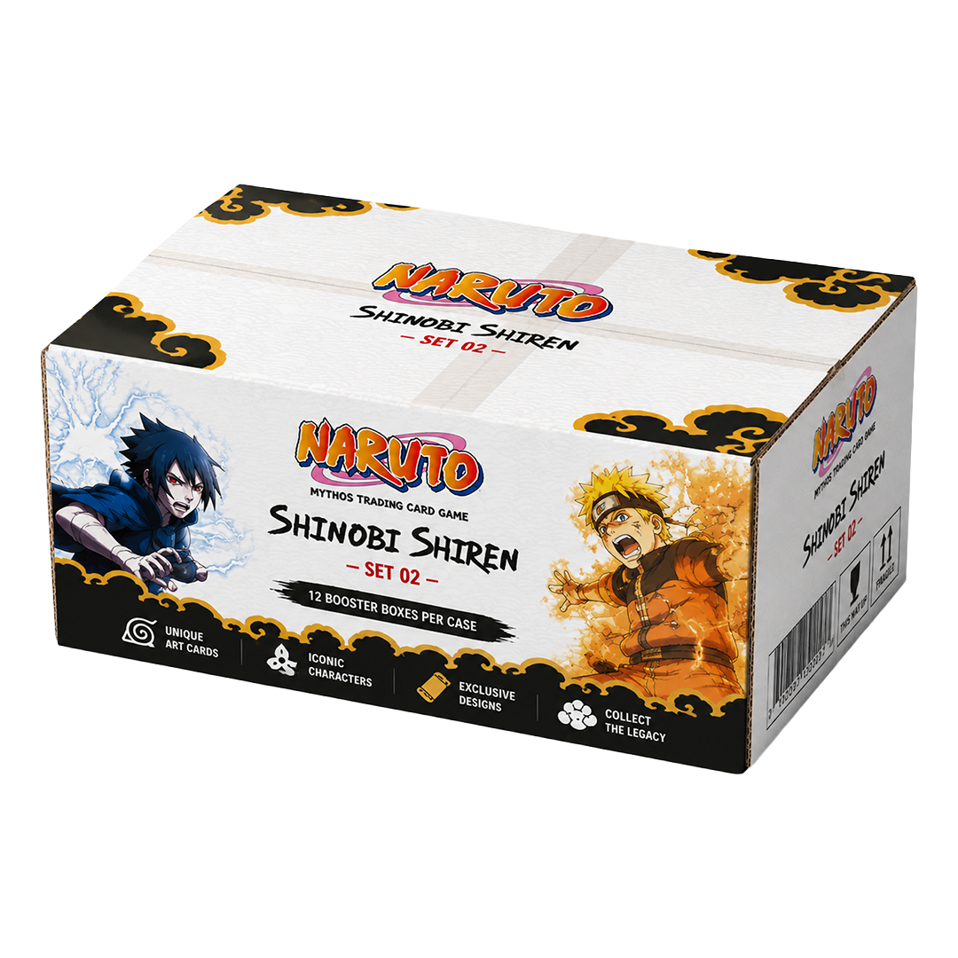 Naruto Mythos TCG - Set 02 - Shinobi Shiren - Display Case (1st Edition)