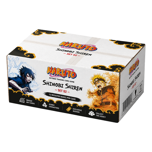Naruto Mythos TCG - Set 02 - Shinobi Shiren - Display Case (1st Edition)