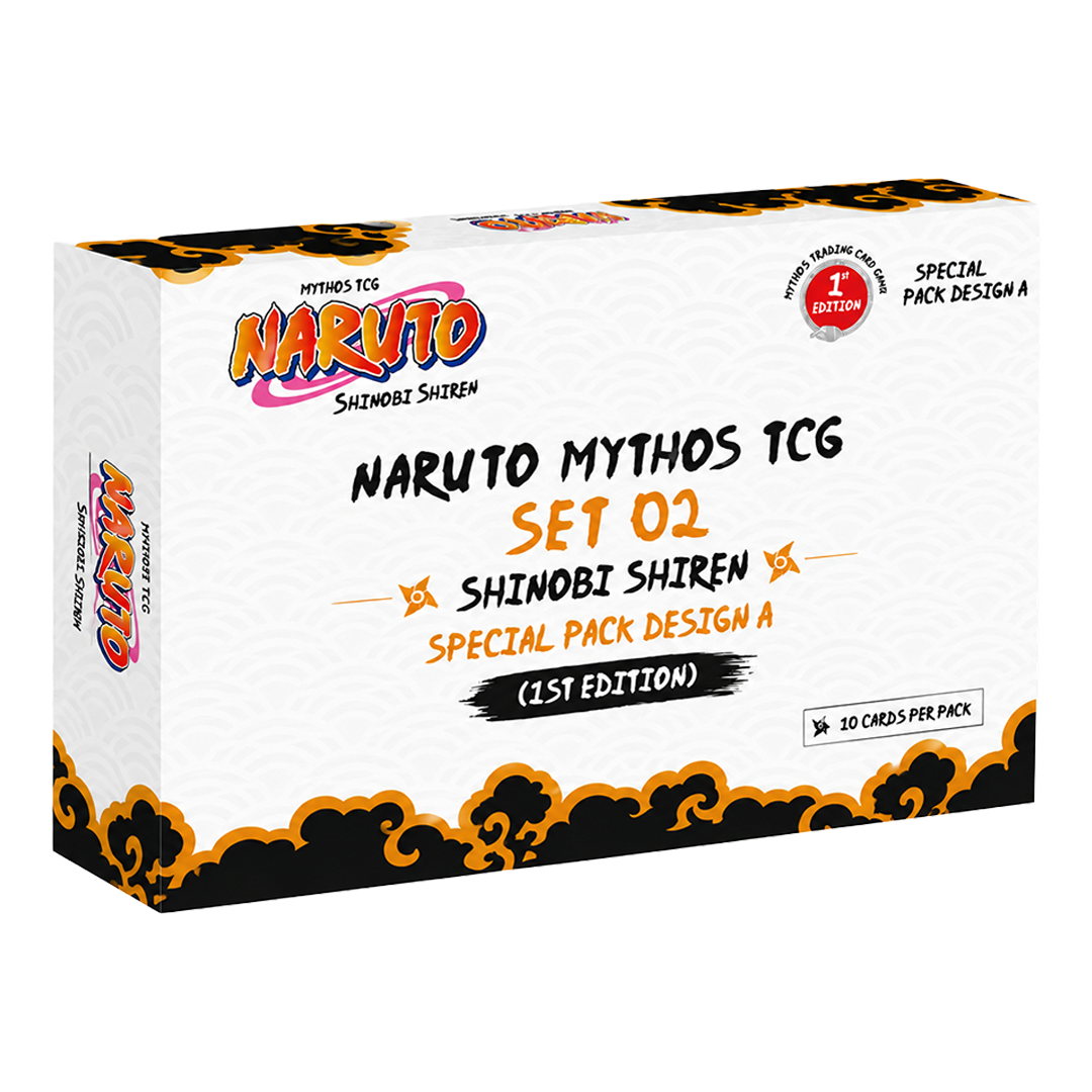 Naruto Mythos TCG - Set 02 - Shinobi Shiren - Special Pack Design A (1st Edition)